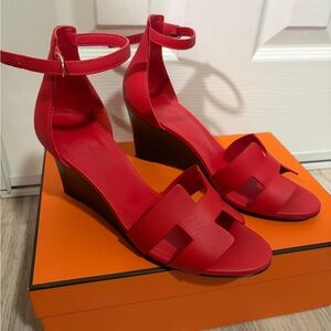 Hermes Legend Sandals Size 37